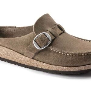 Women’s Birkenstock  Tan Suede Slip-On Loafers